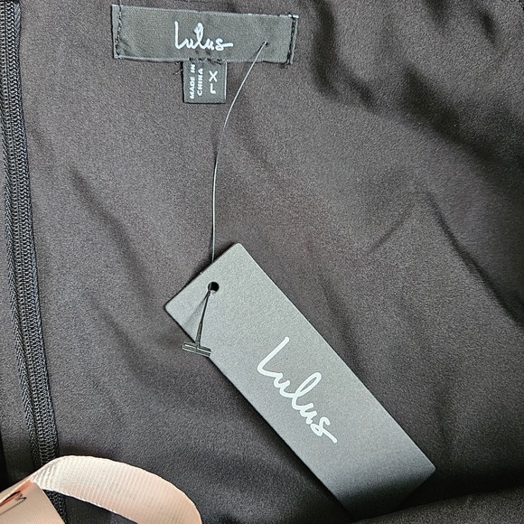 Lulus Celestina Bronze Lurex Puff Sleeve Mermaid Maxi Dress Gold - Size XL NEW - Picture 9 of 9